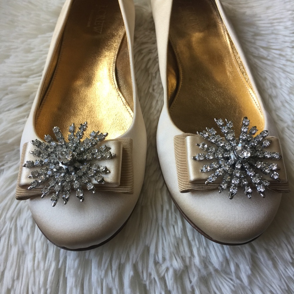 J. Crew satin flats - Picture 3 of 9